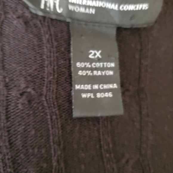 I-N-C Sweater Duster - Picture 6 of 6